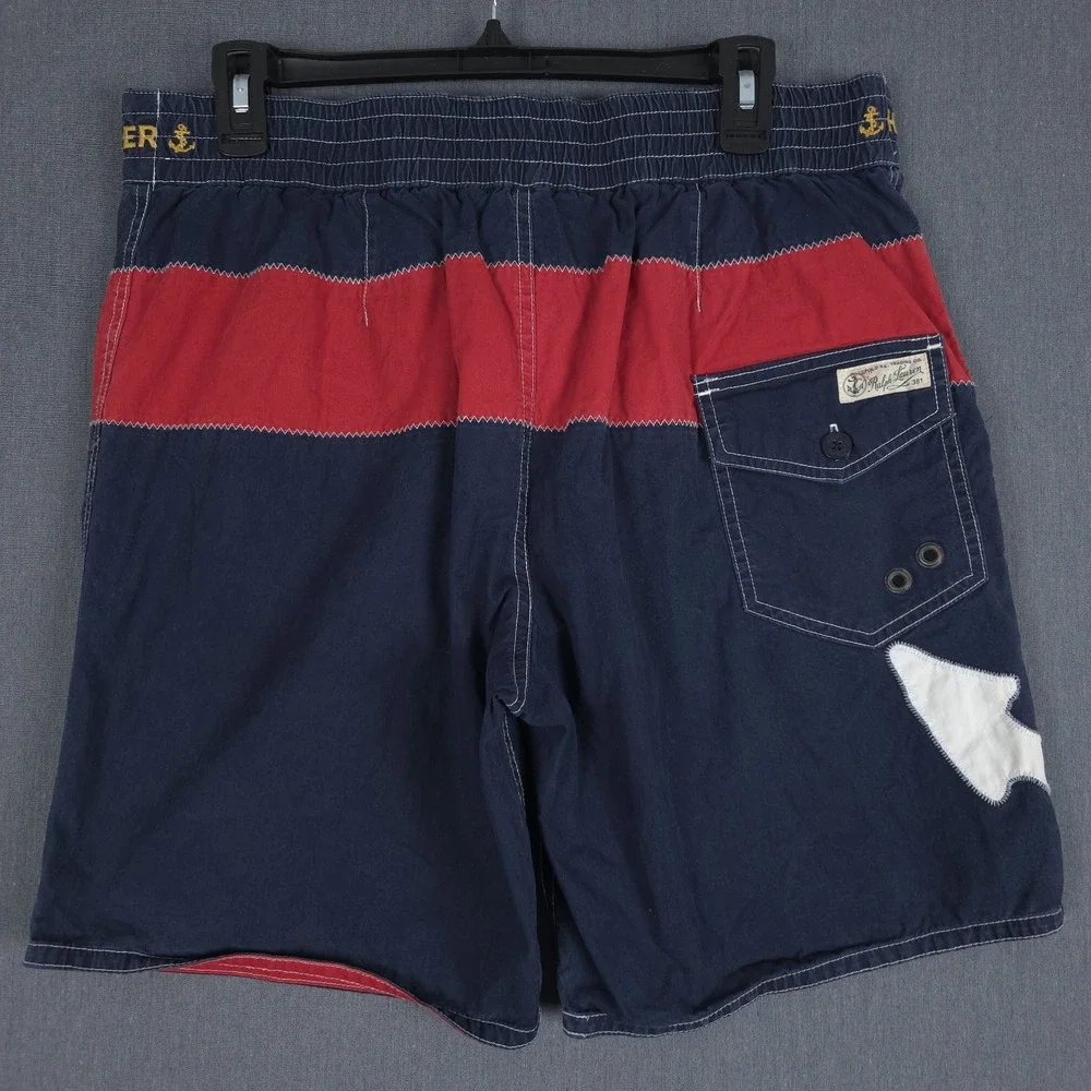 Polo Ralph Lauren Board Shorts Medium (32x8) Lined Swim Trunks Nautical Bleecker